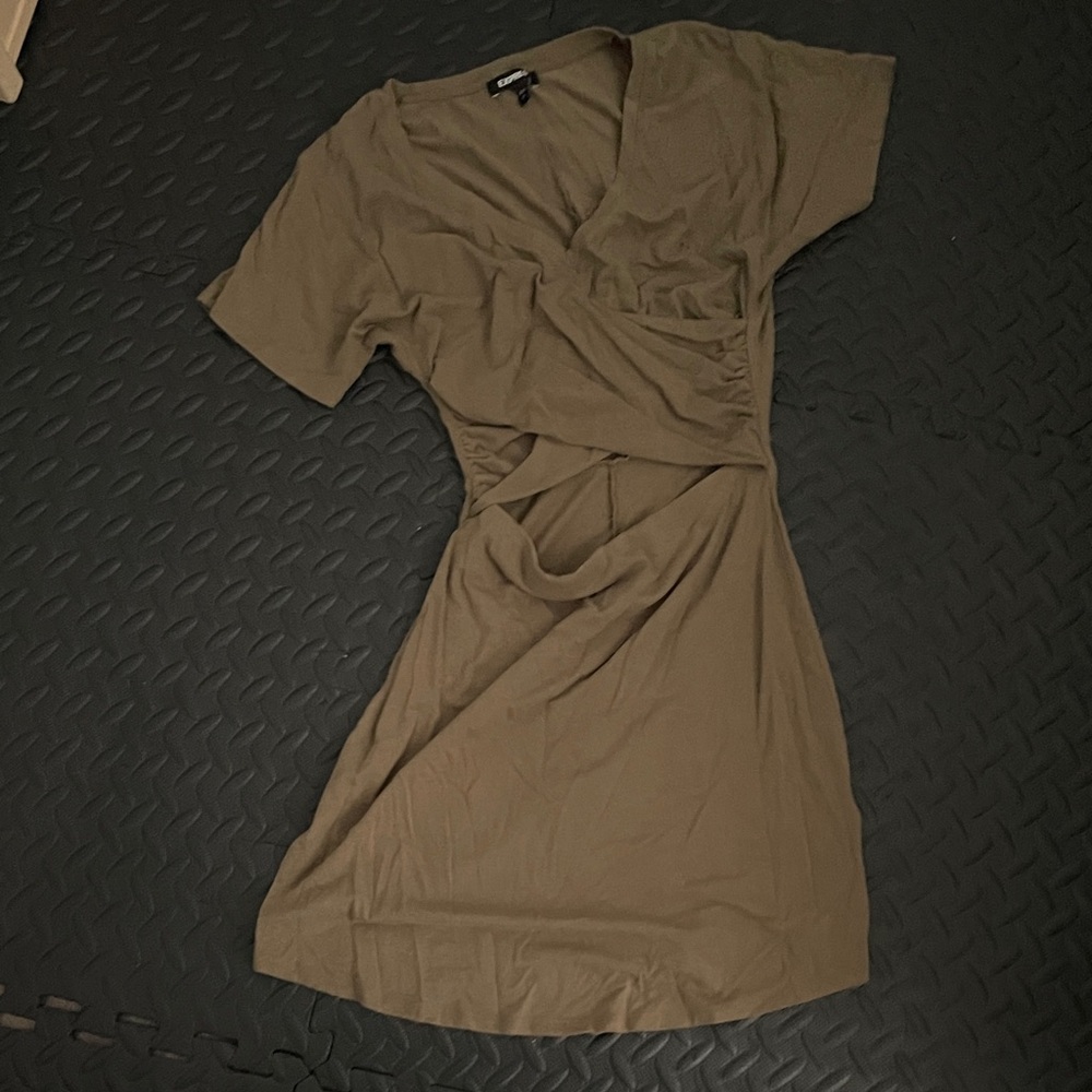 Express Short Olive Dress